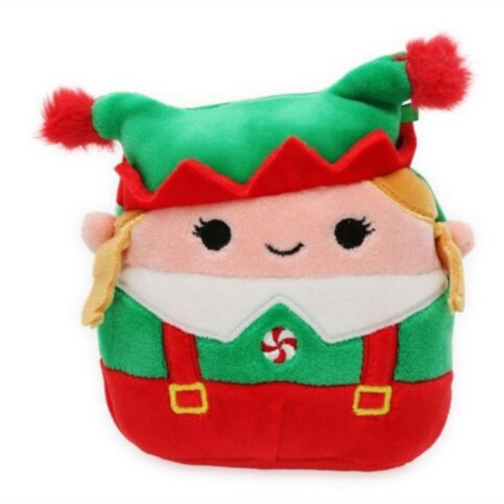 NWT 4.5" SQUISHMALLOW CHRISTMAS 2022 EMMY THE ELF SOFT PLUSH LIMITED EDITION